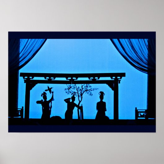 Poster Silhouette du spectacle Xi'an (Devant)