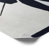 Poster Silhouette d'un homme (Coin)