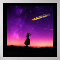 Silhouette Girl Watches