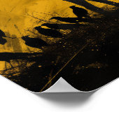 Poster Silhouette Golden Sunset (Coin)