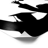 Poster Silhouette Graduation Celebration (Coin)