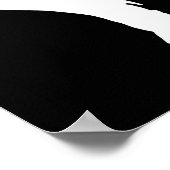 Poster Silhouette Karate Fighter Shotokan Martial Arts Ta (Coin)