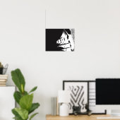 Poster Silhouette Les Mis Ship (Bureau à domicile)