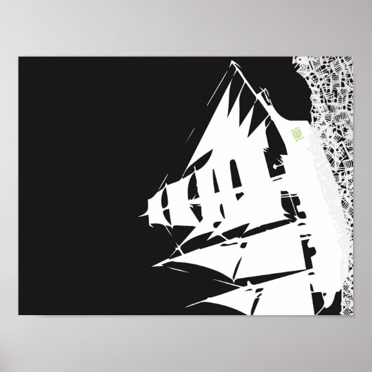 Poster Silhouette Les Mis Ship (Devant)