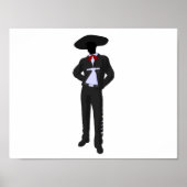 Poster Silhouette Mariachi (Devant)