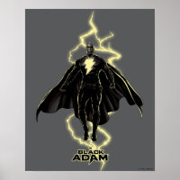 Silhouette noire Adam Lightning