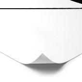 Poster Silhouette noire Ski (Coin)