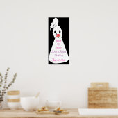 Poster Silhouette nuptiale II Maid Of Honor (Cuisine)