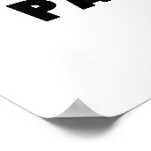 Poster Silhouette Papouasie-Nouvelle-Guinée (Coin)