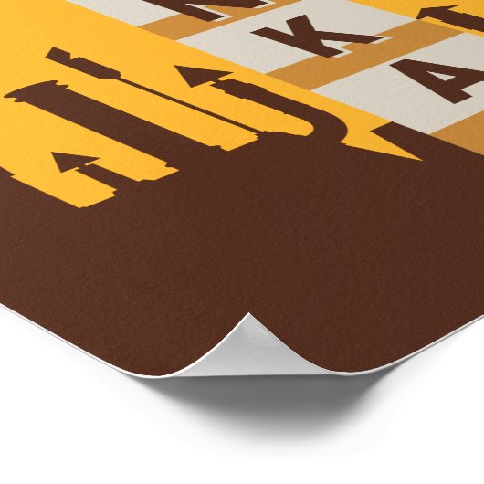 Poster Silhouette Wonka Factory (Coin)