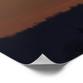 Poster Silhouettes At Dusk fine art print (Coin)