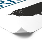 Poster Silhouettes d'animaux de ferme Homestead personnal (Coin)