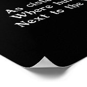 Poster Silhouettes de bougies (Coin)