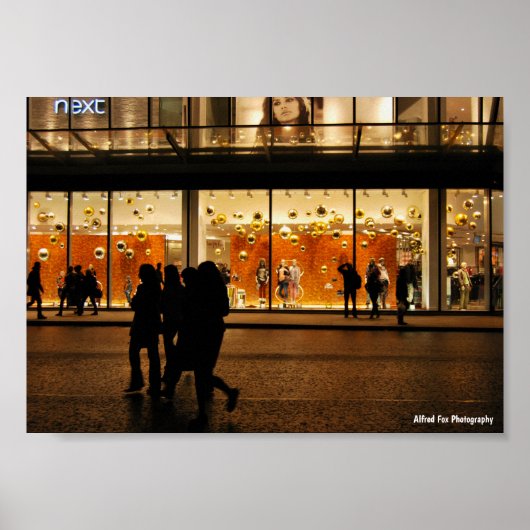 Poster Silhouettes de Highstreet (Devant)