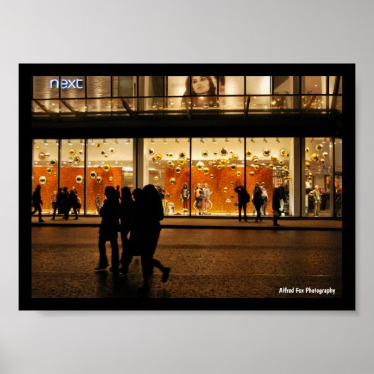 Poster Silhouettes de Highstreet (Devant)