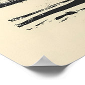 Poster Silhouettes de Londres - Reflets du Tower Bridge (Coin)