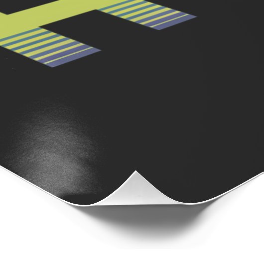 Poster Silhouettes de teckel longs, ombres plus longues d (Coin)