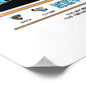 Poster Silhouettes des Goonies sur les Goondocks d'Astori (Coin)