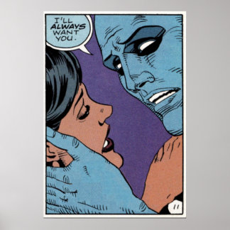 Poster Silk Specter et le Dr Manhattan Ill toujours vous 