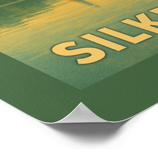 Poster Silkeborg Denmark Lake (Coin)