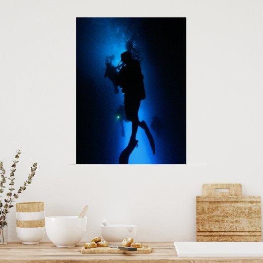 Poster Silloyette (Cuisine)