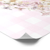 Poster Silly Goose Floral Girl Baby Shower Welcome (Coin)