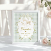 Poster Silly Goose How many candies Sage Gender Neutral