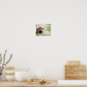 Poster Silo de grains par Tiffany Bohrer Imprimer (Cuisine)