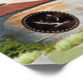 Poster Silo de grains par Tiffany Bohrer Imprimer (Coin)