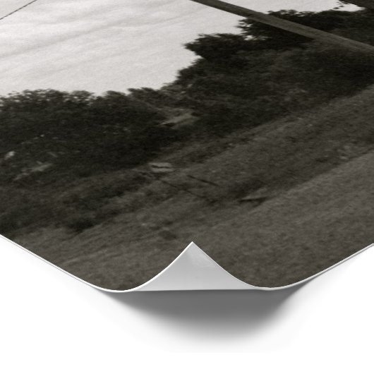 Poster Silo et Grange (Coin)