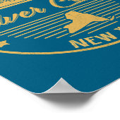 Poster Silver Creek New York Its Where My Story Begins (Coin)