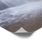 Poster Silver Falls Willamette Valley Oregon Middle Falls (Coin)