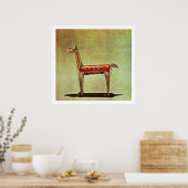 Poster Silver Llama Figurine, du Pérou, après 1438 (Cuisine)