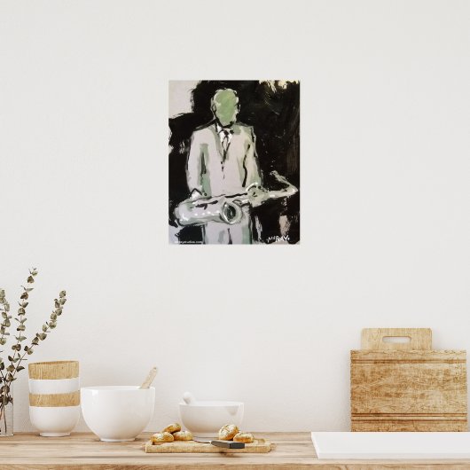 Poster "Silver Series #1" (Cuisine)