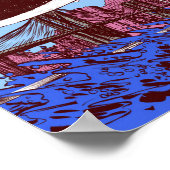 Poster Silver Surfer trouve la Terre (Coin)