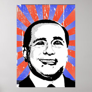 Poster Silvio Berlusconi