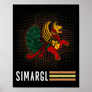 Poster Simargl Paganisme Chien Ancêtre Nordique National 
