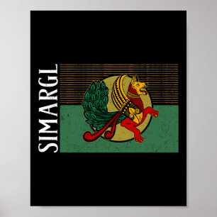 Poster Simargl paganisme chien ascendance nordique nation