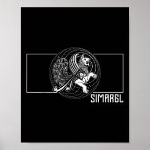 Poster Simargl Païanisme Chien Ancêtre Nordique National 