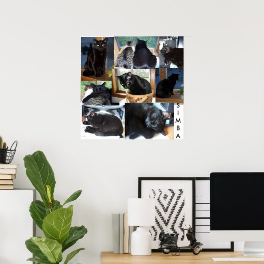 POSTER SIMBA (Bureau à domicile)