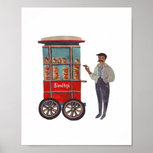 Poster Simitçi (Simit) Imprimer