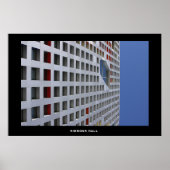 Poster Simmons Hall, campus du MIT (Devant)