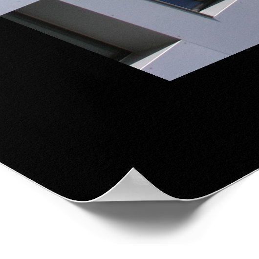 Poster Simmons Hall, campus du MIT (Coin)