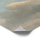 Poster Simon Denis - Étude sur le nuage (début de soirée) (Coin)