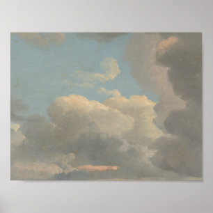 Poster Simon Denis - Étude sur le nuage (début de soirée)