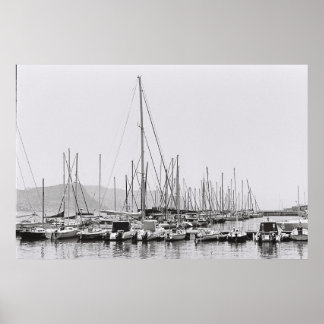 Poster Simon's Town Harbour Cape Town Kodak Film