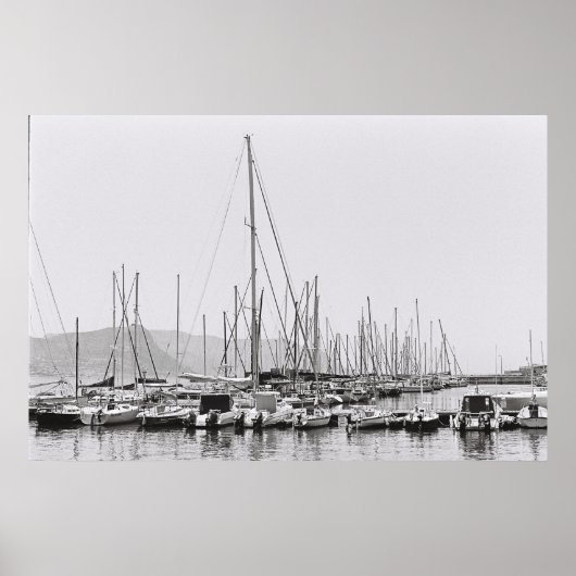 Poster Simon's Town Harbour Cape Town Kodak Film (Devant)