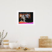 Poster Simple 1 Photo Couverture Complète - Texte en suri (Cuisine)