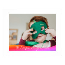 Simple 1 Photo Full Coverage - Script Text Overlay