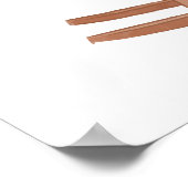 Poster Simple Boho New Chapter Book Baby Shower Welcome (Coin)